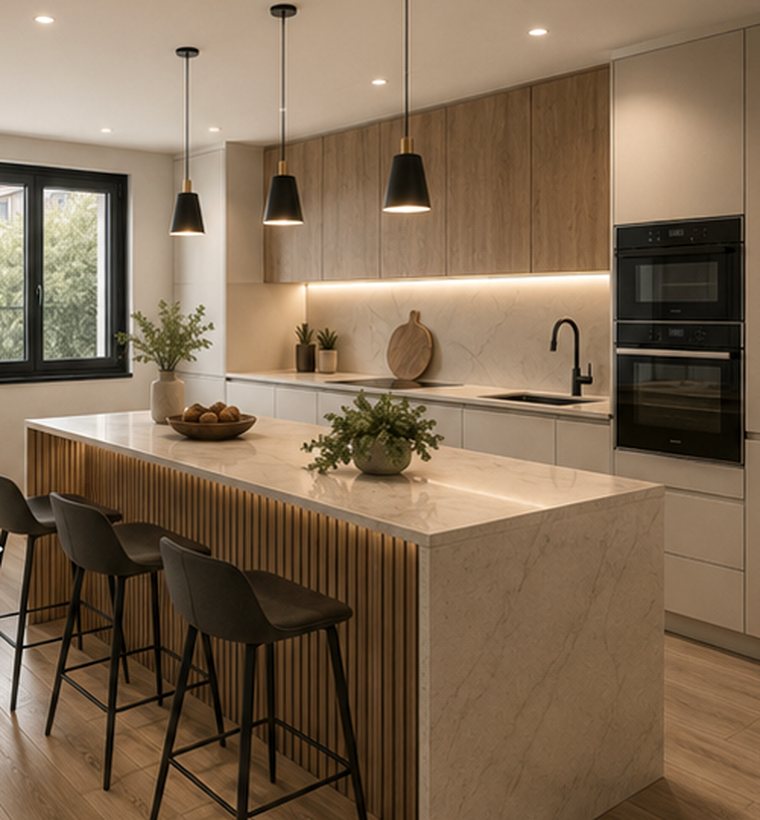 Cocina después de la reforma